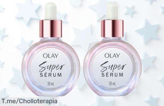 Transforma tu piel con Olay Super Sérum: 2 x 30 ml de hidratación explosiva a un precio loco ¡Aprovecha este ofertón antes que se agote y luce radiante ya!