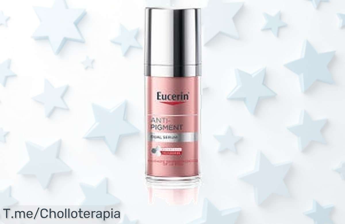Transforma tu piel con el Antipigment Dual Serum de Eucerin: ¡ofertón único para combatir manchas y lograr una piel radiante! Compra ya antes de que se acabe esta locura.