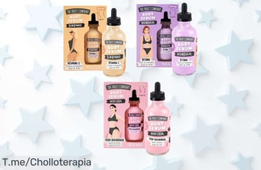 Transforma tu piel con el Body Serum de THE FRUIT COMPANY: firmeza increíble y escote radiante Aprovecha este ofertón limitado y compra ahora antes que se agote