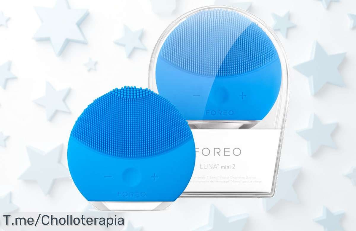 Transforma tu piel con el limpiador facial FOREO LUNA mini 2 a un precio loco, ¡brilla como nunca antes! Oferta limitada, no dejes pasar este super chollo.