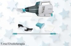 Transforma tu piscina en un oasis con la aspiradora Intex 55253, limpieza sin cables y mástil telescópico Aprovecha este ofertón antes de que se agote ¡Compra ya!