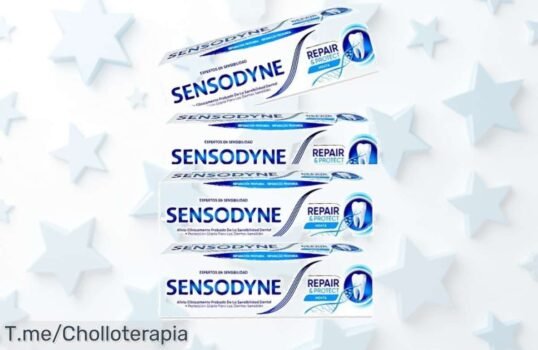 Transforma tu sonrisa con el Pack Sensodyne, un combo que alivia la sensibilidad y blanquea tus dientes ¡Ofertón único, llévatelo ya antes de que se acabe!