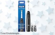 Transforma tu sonrisa con el cepillo eléctrico Oral-B Precision Clean a un precio loco ¡No te quedes sin él! Aprovecha este ofertón limitado y deslumbra cada día