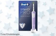 Transforma tu sonrisa con el cepillo eléctrico OralB Vitality PRO: limpieza profunda, 100 % más de placa eliminada y modos personalizados ¡Super chollo a precio loco solo por tiempo limitado!