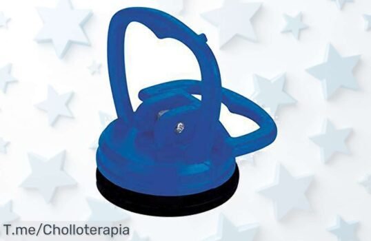 Transforma tu trabajo con la ventosa Silverline Tools de 55 mm, un super chollo que soporta hasta 15 kg ¡Cómprala ya antes de que se acabe esta oferta única!