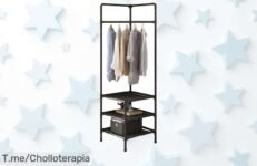 Transforma tu vestíbulo con el perchero de pie y zapatero pared que organiza todo a la perfección ¡No te pierdas este ofertón antes de que se agote!