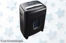 Transforma tu vida con la Trituradora Amazon Basics y elimina papeles, CDs y tarjetas al instante ¡Aprovecha este ofertón único antes que se agote!