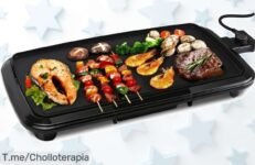 Transforma tus comidas con la Plancha de Asar Aigostar Extra Grande: 2000W de sabor, fácil limpieza y una oferta nunca vista ¡Aprovecha este super chollo antes que se agote!