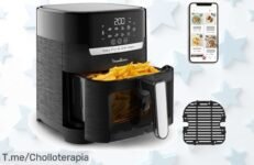 Transforma tus comidas con la freidora de aire y grill Moulinex Easy Fry & Grill Vision, a un precio loco por tiempo limitado ¡No te quedes sin ella, actúa ya!