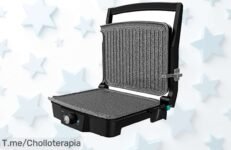 Transforma tus comidas en una fiesta con la Cecotec Rock’nGrill 2000, fácil de limpiar y versátil Aprovecha este super chollo antes de que se agote ¡Compra ya tu parrilla!
