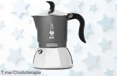 Transforma tus desayunos con la Bialetti Fiammetta, elegante y fácil de limpiar ¡No te pierdas este ofertón a precio loco antes de que se agote!