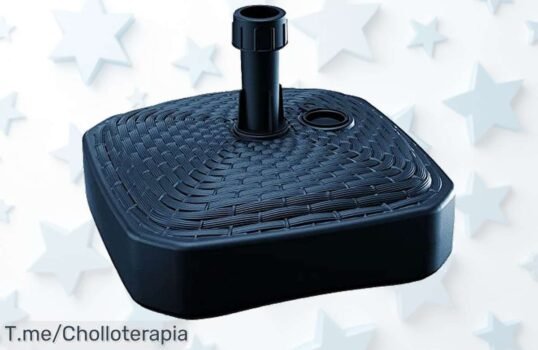 Transforma tus días de sol con nuestra increíble base cuadrada para parasol; estabilidad, estilo y una oferta única que no podrás resistir ¡Compra ya antes de que se agote!