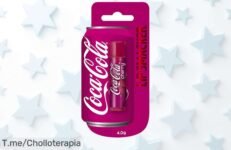 Transforma tus labios con el Bálsamo Labial Lip Smacker Coca Cola de Cereza, ¡hidratación deliciosa a un precio loco! No dejes pasar este ofertón limitado y brilla hoy mismo