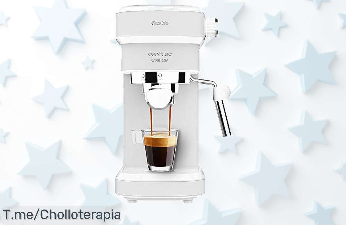 Transforma tus mañanas con la Cafelizzia 790 White, una cafetera que crea espumas irresistibles al instante. ¡No te pierdas este ofertón único y limitado!