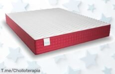 Transforma tus noches con el colchón NALUI Gredos: doble cara, transpirabilidad y durabilidad a un precio loco ¡No dejes escapar esta oferta única, compra ya!