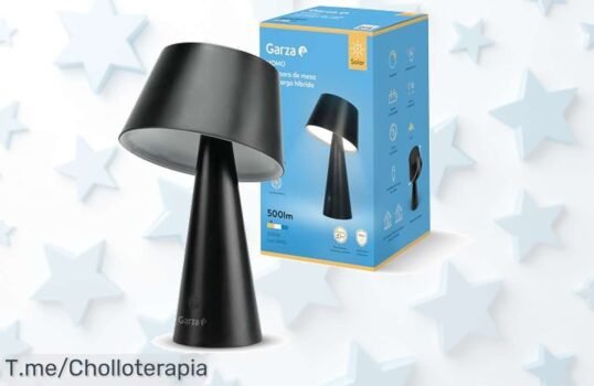 Transforma tus noches mágicas con la Garza, la lámpara solar LED que brilla 26 horas Aprovecha este ofertón y compra ahora, ¡tu precio loco te está esperando!