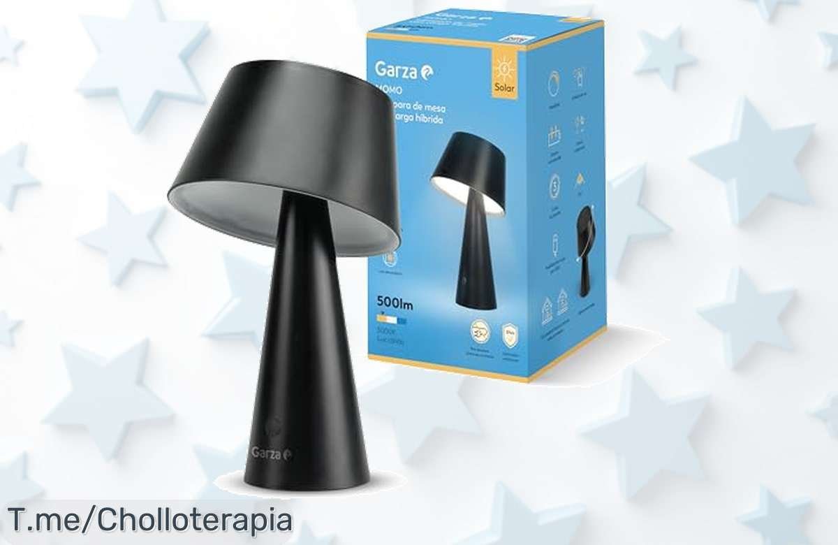 Transforma tus noches mágicas con la Garza, la lámpara solar LED que brilla 26 horas. Aprovecha este ofertón y compra ahora, ¡tu precio loco te está esperando!