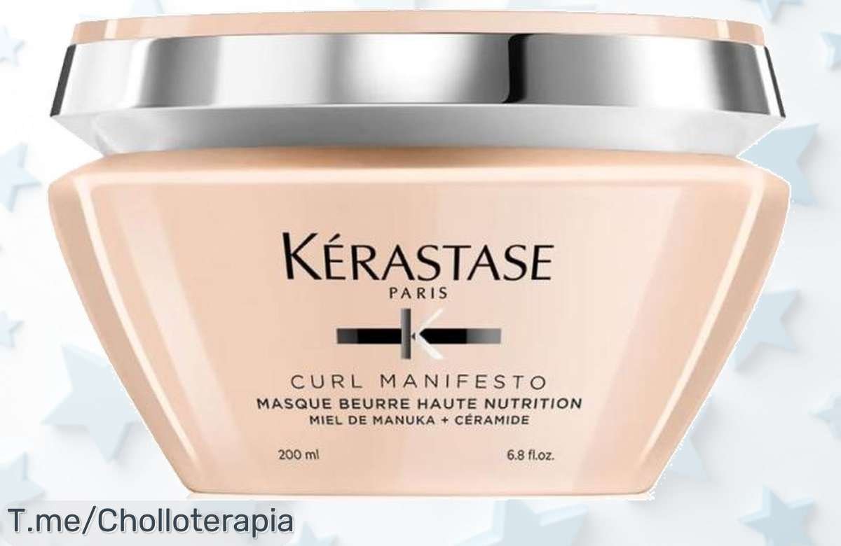 Transforma tus rizos con Kérastase Curl Manifesto Masque: nutre y brilla como nunca antes ¡Aprovecha este ofertón único antes de que se agoten!