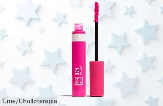 3ina color mascara rosa con keratina para un volumen y rizo nunca visto precio loco super chollo descuento brutal oferta limitada ¡corre que vuelan!