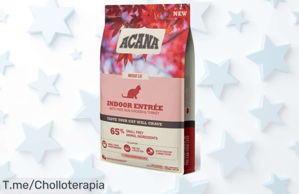 Acana Indoor Cat 4.5 kg con ingredientes premium para gato sano y feliz aprovecha este super chollo con descuento brutal nunca visto compra ya antes que se acabe
