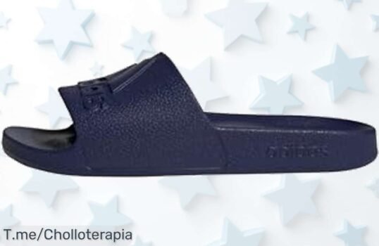 Adidas Adilette Aqua en dark blue diseño top descuento brutal precio de ganga super chollo único nunca visto date prisa que vuelan ofertón limitado