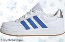 Adidas Breaknet clásico con cierre súper ajustable y colores vibrantes a precio loco nunca visto aprovecha este super chollo antes que se agote ya