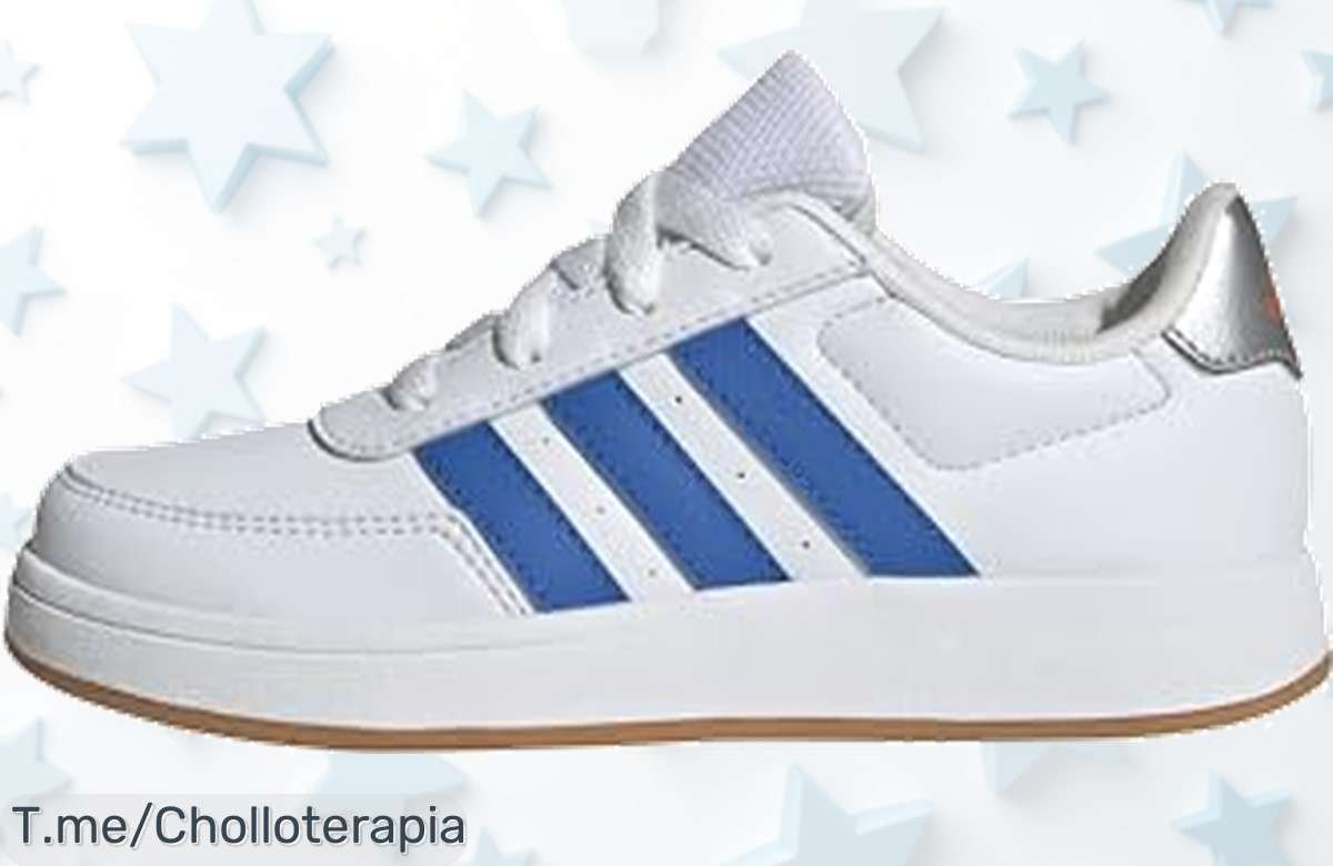 Adidas Breaknet clásico con cierre súper ajustable y colores vibrantes a precio loco nunca visto aprovecha este super chollo antes que se agote ya