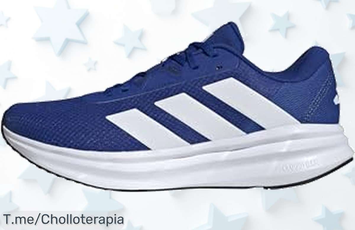 Adidas Galaxy 7 Royal Blue a precio loco con suela TPU y caída perfecta para que camines seguro aprovecha este ofertón de descuento brutal limitado ¡Corre ya!