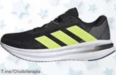 Adidas Galaxy 7 core black con suela ultraligera y cierre perfecto un super chollo que vuela a precio de ganga aprovecha el descuentazo antes que nadie