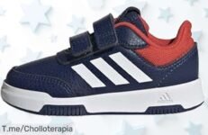 Adidas Tensaur para niños con cierre fácil y suela antideslizante, un super chollo nunca visto que ofrece seguridad y estilo precio loco corre ya por este ofertón limitado