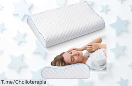 Almohada cervical physen con espuma viscoelástica que cuida tu cuello y reduce dolores disfruta este super chollo con un descuento brutal y precio de ganga ¡apúrate!