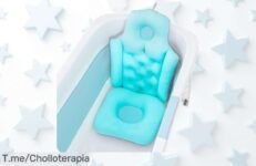 Almohada de bañera súper suave con diseño ergonómico alivio instantáneo para espalda y cuello precio loco y descuento brutal por tiempo limitado ¡compra ya!