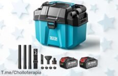 Aprovecha el ofertón de la aspiradora Seesii sin cable, con capacidad gigante y filtro HEPA para un hogar impecable ¡Solo por tiempo limitado a precio loco!