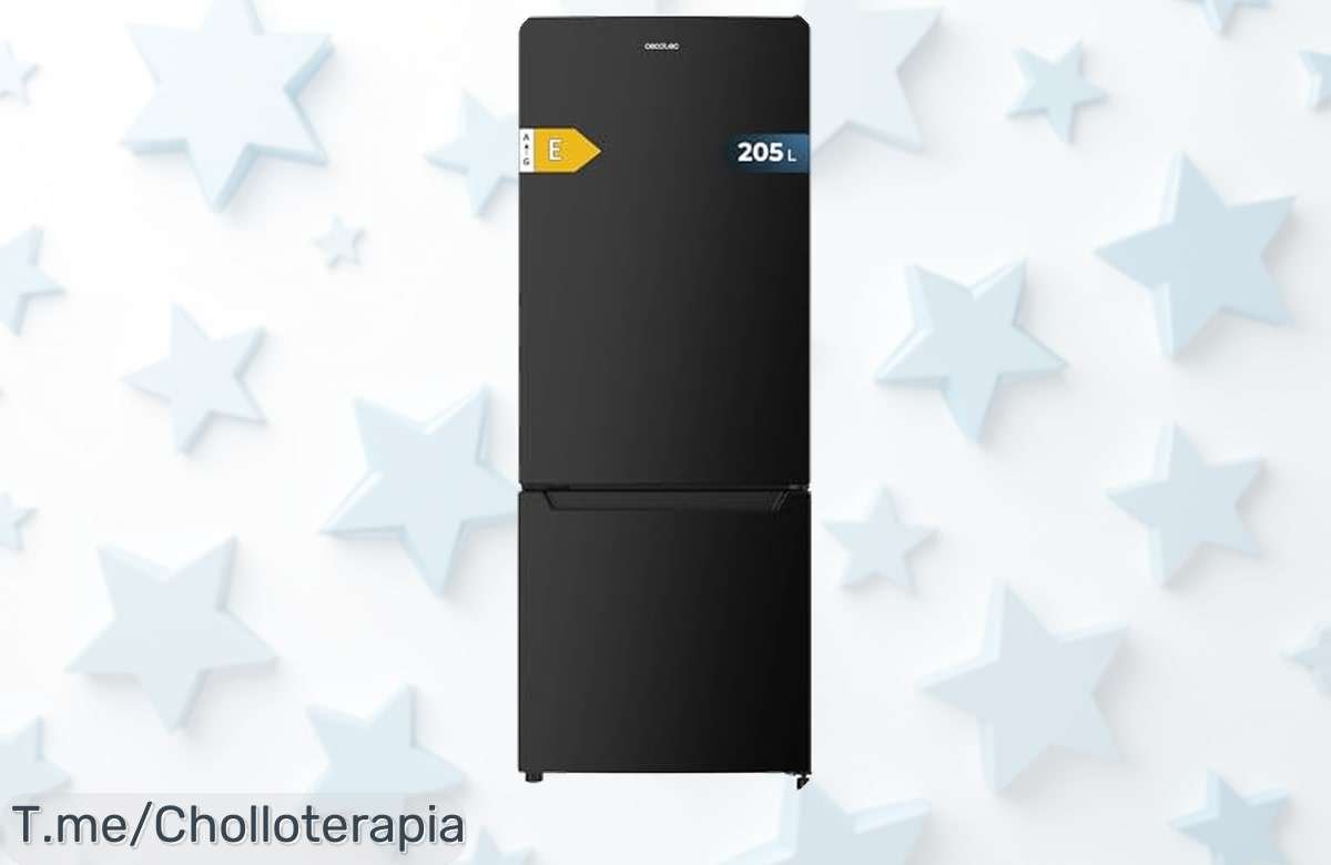 Aprovecha el super chollo del frigorífico Cecotec Bolero CoolMarket: ¡refrigeración rápida y capacidad de 205 L para mantener tus alimentos frescos! Oferta limitada, actúa ahora.
