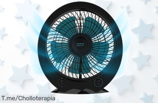 ¡Aprovecha el super chollo del ventilador Cecotec EnergySilence 4500 con motor potente para un frescor único precio de ganga y descuento brutal solo por tiempo limitado!