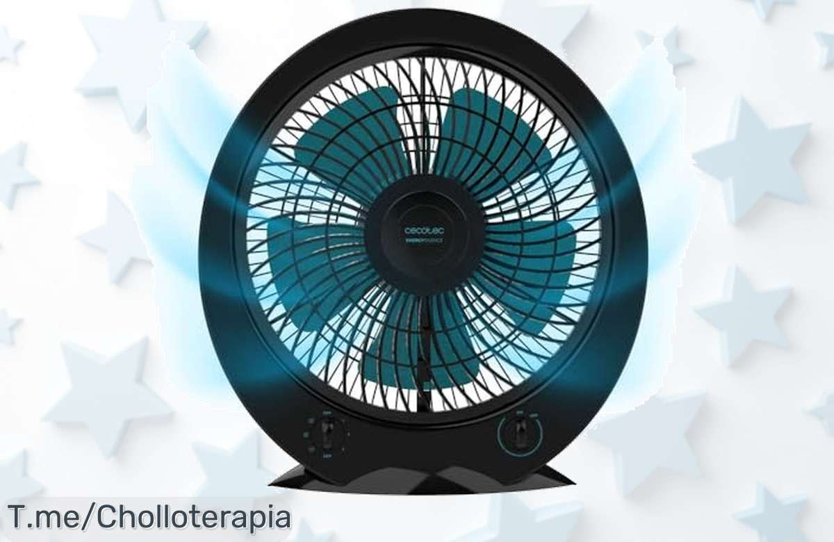 ¡Aprovecha el super chollo del ventilador Cecotec EnergySilence 4500 con motor potente para un frescor único precio de ganga y descuento brutal solo por tiempo limitado!