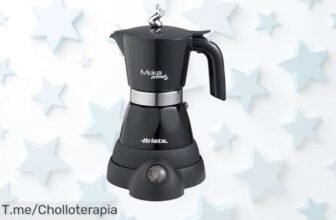 Ariete moka eléctrica con potencia para 4 cafés al instante precio loco nunca visto aprovecha este super chollo descuento brutal por tiempo limitado corre ya