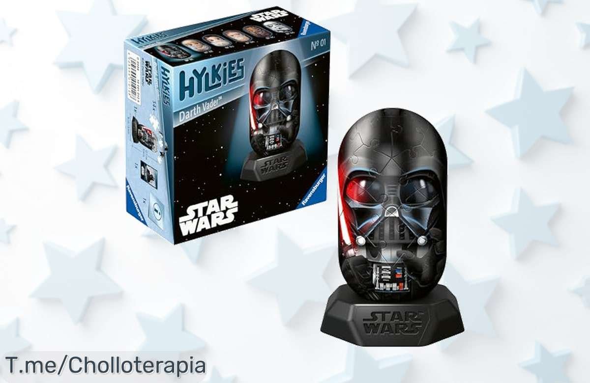 Arma ahora el puzzle 3D de Darth Vader negro con descuento brutal nunca visto disfruta horas épicas en familia y aprovecha este super chollo precio loco limitado ¡corre!