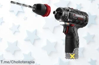 Atornilladora recargable con fuerza brutal y velocidad perfecta a un precio loco nunca visto Aprovecha este ofertón de descuento brutal corre que se acaban
