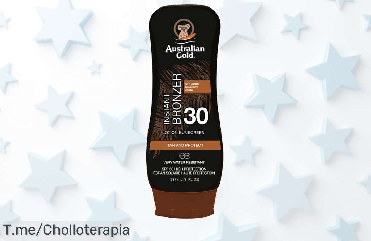 Atrapa el sol con Australian Gold SPF 30 y brilla como nunca ¡Oferta única que no puedes dejar pasar! Acelera tu bronceado y deslumbra hoy mismo con este super chollo.