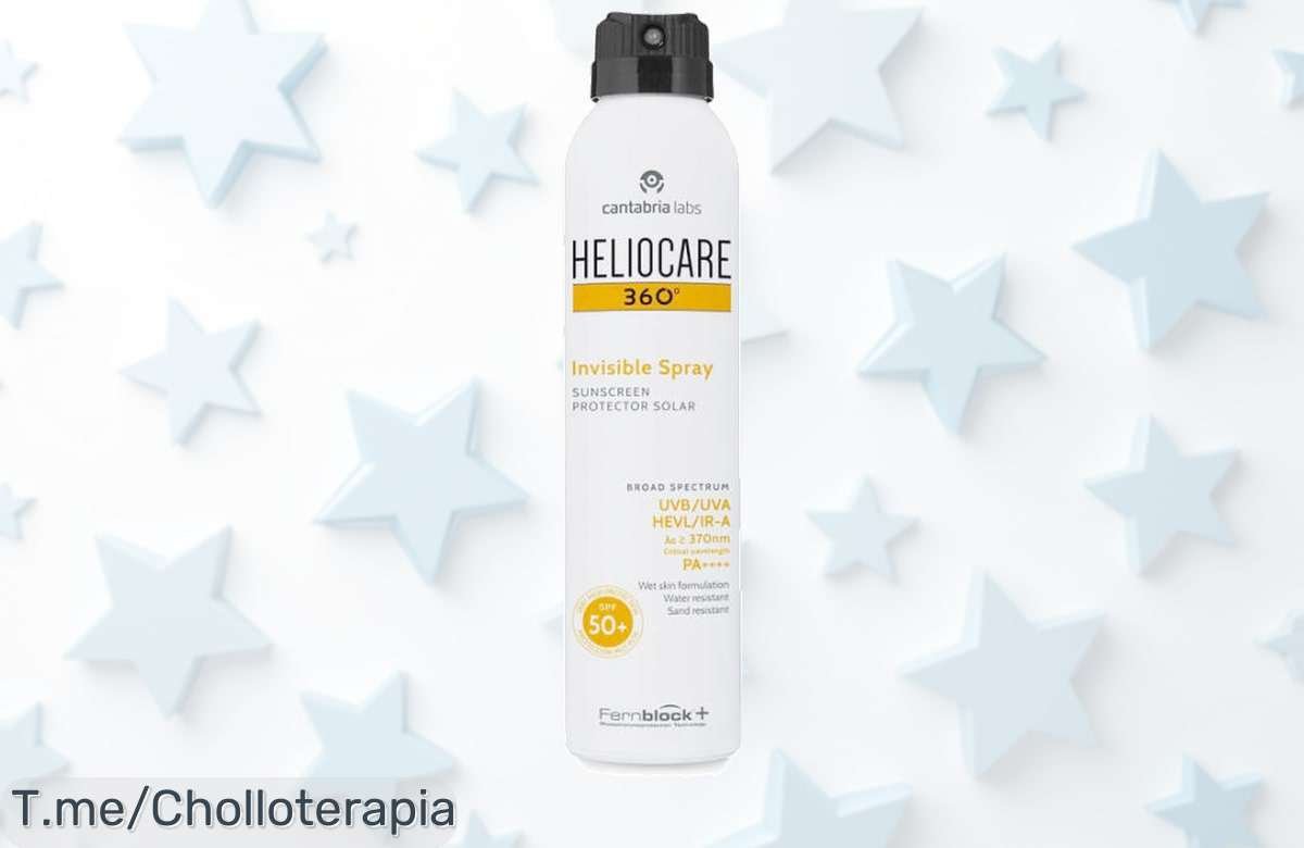 Atrapa el sol sin preocupaciones con Heliocare 360º Invisible Spray SPF50 a un precio loco ¡No dejes pasar esta oferta única y protege tu piel antes que se acabe!