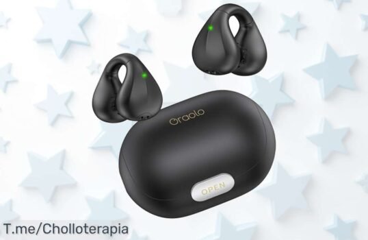 Auriculares abiertos Bluetooth con cancelación de ruido que suenan brutal a precio loco oferta limitada aprovecha este súper chollo antes de que desaparezca