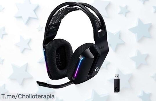 Auriculares inalámbricos Logitech G733 con RGB personalizable y 29h batería precio de ganga super chollo nunca visto ¡ofertón limitado actúa ya antes que vuelen!
