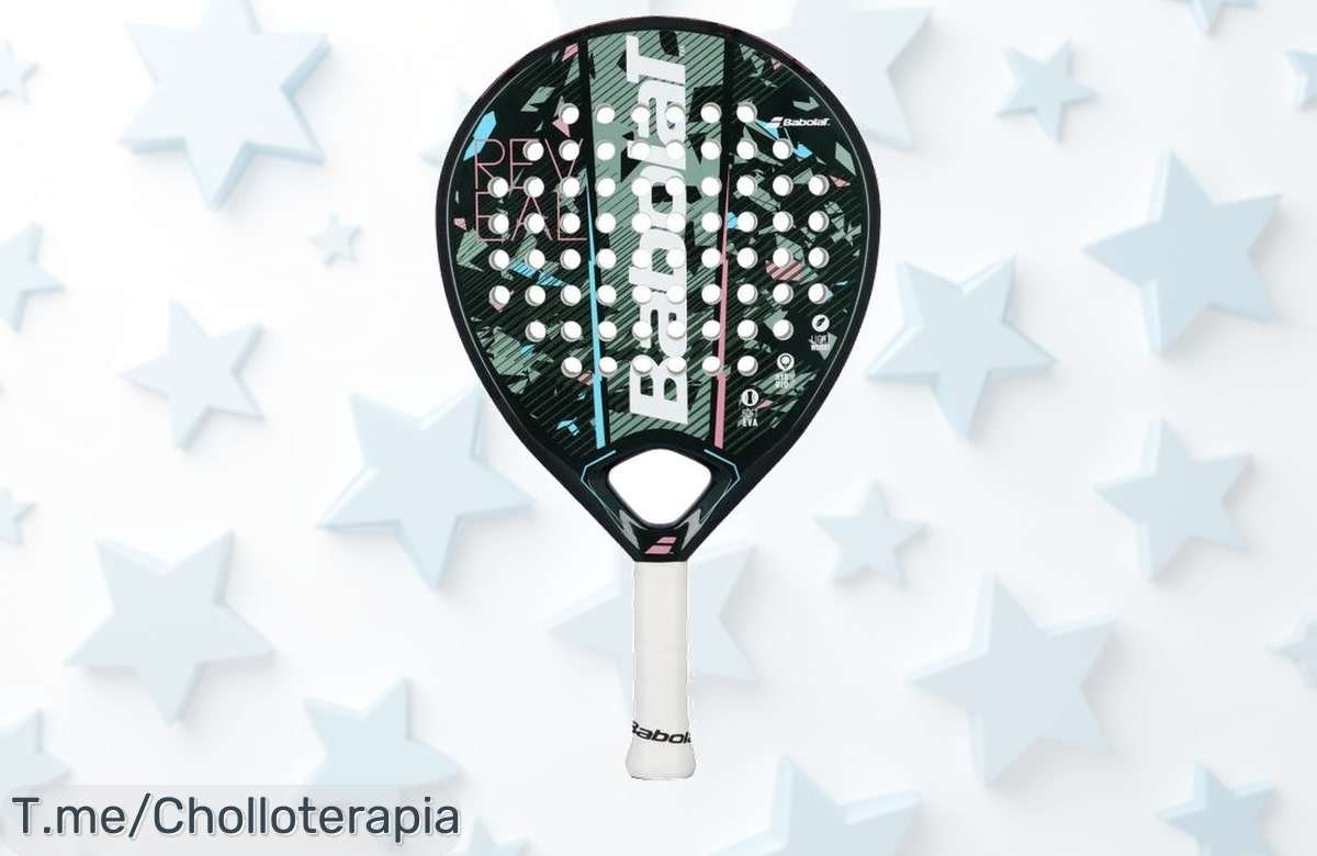 Babolat Reveal 2022 raqueta súper ligera que mejora tu juego al instante con un descuento brutal oferta nunca vista y precio de ganga aprovecha este super chollo ya