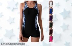 Bañador mujer push up con efecto reductor y cintura alta a precio loco consigue un vientre plano y estilo sexy en un ofertón nunca visto corre que vuelan
