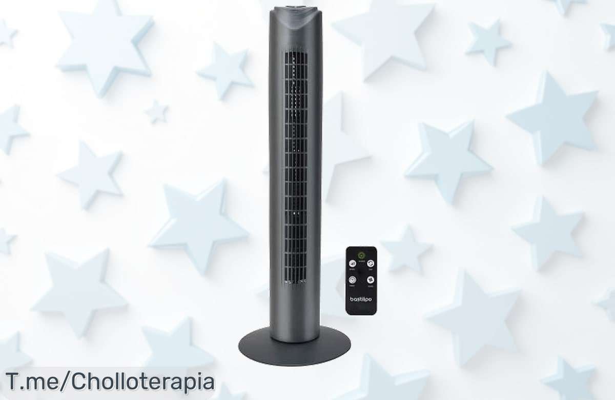Bastilipo ventilador torre con mando y temporizador precio loco descubre el fresquito perfecto con descuento brutal no dejes pasar este ofertón compra ya antes que vuelen
