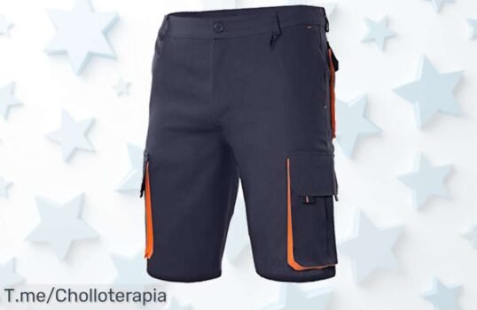 Bermudas bicolor con super refuerzo y montón de bolsillos un ofertón nunca visto disfruta este precio loco antes que se termine el descuento brutal limitada oferta