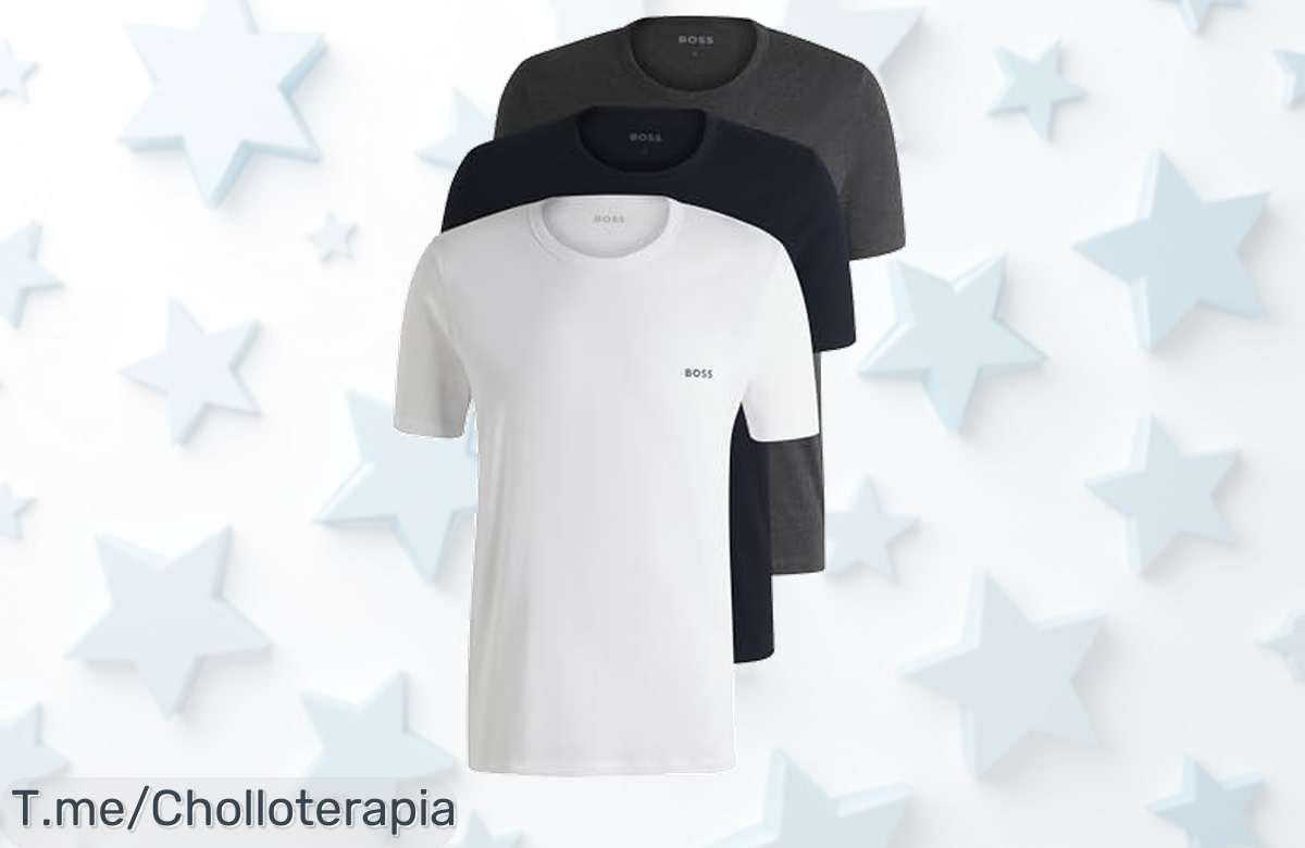 Boss tshirt xl para hombre con diseño cool y simple a un precio loco nunca visto aprovecha este ofertón limitado antes que se agoten tu look perfecto te espera actúa ya