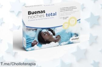 Buenas noches total doble acción para dormir rápido y profundo con melatonina precio loco nunca visto aprovecha este ofertón limitado antes que se agoten ¡duerme bien ya!