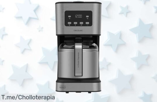 Cafetera Cecotec 950 W para 10 tazas con temporizador y antigoteo, un ofertón con descuento brutal que no puedes perder aprovecha este super chollo ya mismo